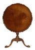 Chippendale Style Mahogany Tilt TopTable