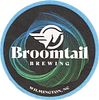 2020 Broomtail Brewing Co Wilmington North Carolina 4 Inch coaster 