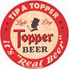 1959 Topper Beer No Ref. Rochester New York