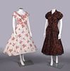 RESORT & DAY DRESSES, HONOLULU & BEVERLY HILLS, 1950s