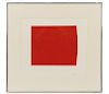 After Ellsworth Kelly "Red Curve", Lithograph