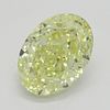 1.70 ct, Natural Fancy Yellow Even Color, VVS1, Oval cut Diamond (GIA Graded), Appraised Value: $29,200 
