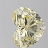 10.13 ct, Natural Fancy Yellow Even Color, VS1, Heart cut Diamond (GIA Graded), Appraised Value: $558,100 