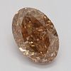 2.01 ct, Natural Fancy Brown Pink Even Color, SI1, Oval cut Diamond (GIA Graded), Appraised Value: $76,300 