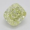 1.51 ct, Natural Fancy Light Yellow Even Color, VS2, Cushion cut Diamond (GIA Graded), Appraised Value: $16,900 