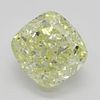 2.78 ct, Natural Fancy Yellow Even Color, SI1, Cushion cut Diamond (GIA Graded), Appraised Value: $40,600 
