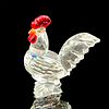 Swarovski Silver Crystal Figurine, Rooster 247759