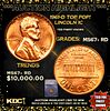 ***Auction Highlight*** 1961-d Lincoln Cent TOP POP! 1c Graded ms67+ rd By SEGS (fc)