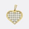 Cartier Love Heart Diamond Pendant Charm