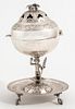 Spanish Colonial Silver Incense Burner, 18th C.