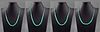 Native American Turquoise Heishi Necklaces, 4