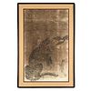 Korean Painting Tiger and Hare