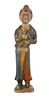 Sancai-Glazed Pottery Figure of a Court lady