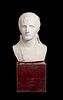 A 19TH CENTURY MARLBE BUST OF NAPOLEON AFTER LOUIS-SIMON BOIZOT