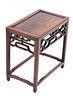 CHINESE ROSEWOOD MINIATURE TABLE