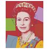 Andy Warhol "Queen Elizabeth II of the United Kingdom 334" Limited Edition Silk Screen Print from Sunday B Morning.