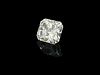Brilliant Cornered rectangular cut  loose diamond 6.04-carat, G color, and VS1