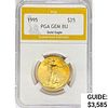 1995 $25 1/2oz. American Gold Eagle PGA GEMBU 