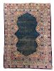 Fine Signed Hand Woven Persian Rug 3' 1" x 4' 3"