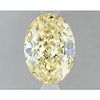 1.05 ct, Int. Yellow/VS1, Oval cut IGI Graded Lab Grown Diamond