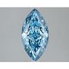 2.28 ct, Vivid Blue/VS1, Marquise cut IGI Graded Lab Grown Diamond