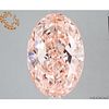 5.27 ct, Vivid Pink/SI1, Oval cut IGI Graded Lab Grown Diamond