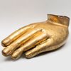 Large Repousse Metal Model of a Buddha Hand