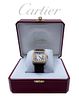 A Cartier Santos XL Stainless Steel & 18k Rose Gold Watch