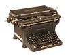 A Vintage American Underwood Typewriter
