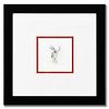 Bugs Bunny Framed Limited Edition Etching with Hand-Tinted Color Numbered with Letter of Authenticity