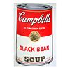 Andy Warhol "Soup Can 11.44 (Black Bean)" Silk Screen Print from Sunday B Morning.