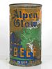 1936 Alpen Glow Beer 12oz OI-22 Opening Instruction Can San Francisco California