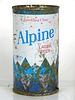 1960 Alpine Lager Beer 12oz 30-05 Flat Top Potosi Wisconsin