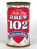 1956 Brew 102 Beer 12oz 41-33 Flat Top Los Angeles California