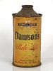 1940 Dawson's Pale Ale 12oz 158-27 Low Profile Cone Top New Bedford Massachusetts