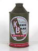 1950 Koenig Brau Premium Beer 12oz 172-01 High Profile Cone Top Chicago Illinois