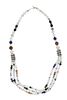 Navajo T&R Singer White Buffalo Turquoise Necklace