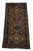 Persian Shiraz Hand Knotted Woven Wool Area Rug