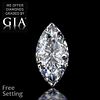 2.01 ct, D/VS1, Marquise cut GIA Graded Diamond. Appraised Value: $85,900 