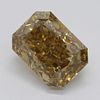 2.27 ct, Natural Fancy Deep Brown Yellow Even Color, VVS1, Type IIa Radiant cut Diamond (GIA Graded), Appraised Value: $30,900 
