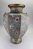 Antique Bronze Chinese Cloisonne Vase