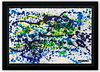 Wyland- Original Watercolor Painting on Deckle Edge Paper "Abstract Drip"