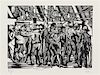 Francisco Luis Mora, (Mexican, b. 1922), Los mineros, 1947-1948 (A group of 14 works)
