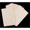 Samuel L. Clemens 26-Page Autograph Letter Signed to His Wife on Christmas Day