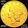 1873-CC $20 Gold Double Eagle UNCIRCULATED