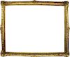 Large Antique Continental Style Gilt/Carved Frame