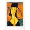 Amedeo Modigliani- Serigraph "Protrait Of A Woman With Hat"