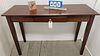 Mahog 1 Drawer Console Table 29"H X 44"W X 16"D