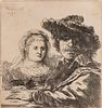 Rembrandt Van Rijn - Self Portrait with Saskia