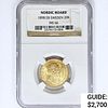 1898 EB 20 Kronor .26oz Sweden Gold NGC MS66 